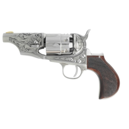 Rewolwer Pietta 1862 Colt Police Snubnose Thunderer Steel Old Silver Marshall .44